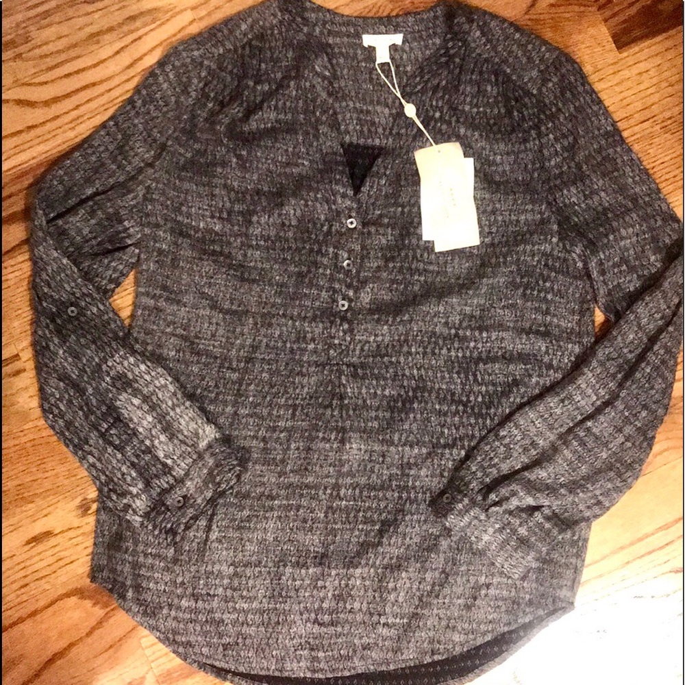 JOIE SOFT Daylan Caviar Blouse size S
